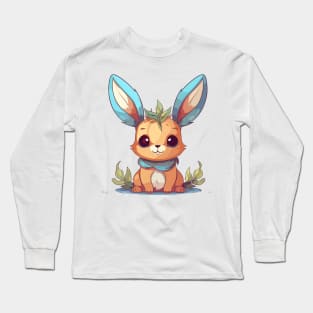 Blue Bunny Long Sleeve T-Shirt